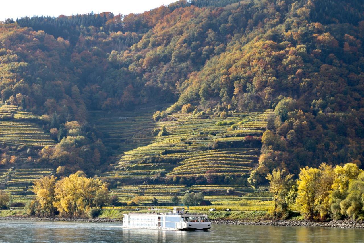 Haus-Donau In Der Wachau Lägenhet Aggsbach Exteriör bild